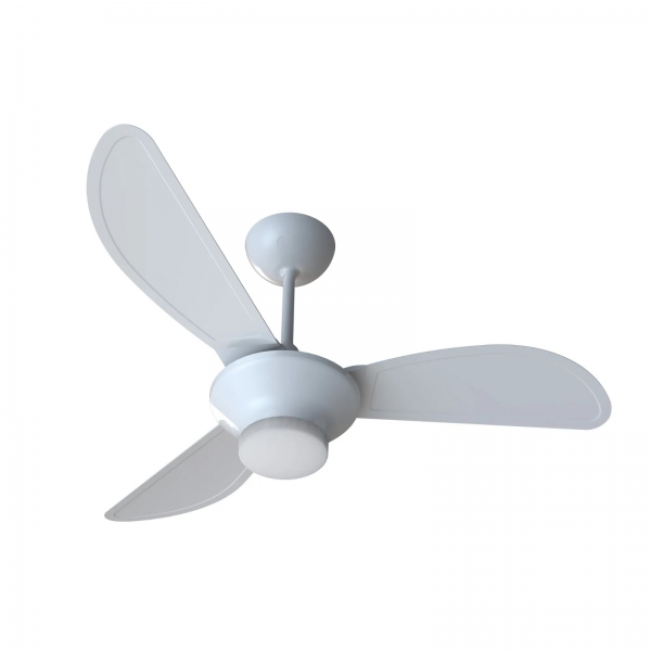 Ventilador De Teto Mistral Led 18w Br 3p Inj Br C/R Inverter Bivolt - Ventisol#SIMONLEX#