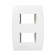 Placa 4x2 2 Modulo Separado C/ Suporte Duele - Soprano#SIMONLEX#