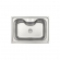 Cuba Sobrepor Inox Morgana 69X49X20,3cm 60FX Acetinado c/ Valvula - Tramontina#SIM#