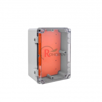 Quadro de Comando de Pvc Sobrepor 30x20x15 Tampa Transparente IP68 - Rohdbox#SIMONLEX#