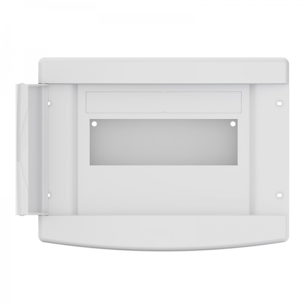 Quadro de Distribuição de Pvc Sobrepor Branco 6/8 Disjuntores Com Barramento - Tigre#SIMONLEX#