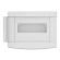 Quadro de Distribuição de Pvc Sobrepor Branco 6/8 Disjuntores Com Barramento - Tigre#SIMONLEX#