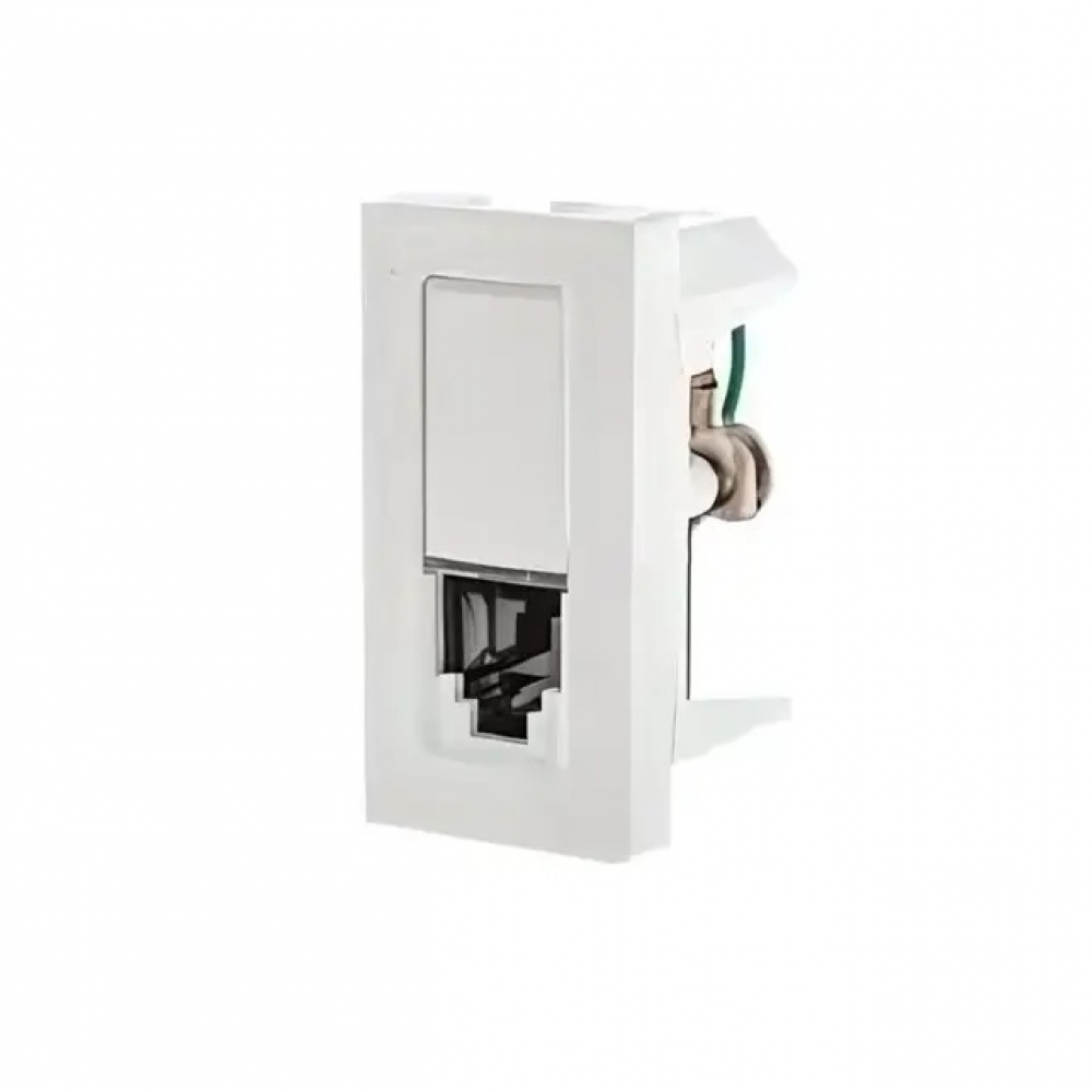 Módulo Tomada RJ11 Branco - Pial Plus+#SIMONLEX#