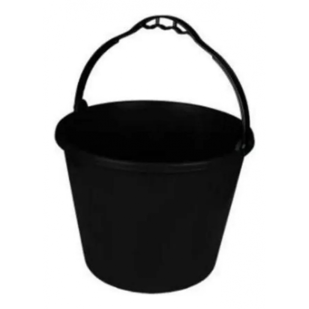 Balde Plástico Preto - Cortag#SIMONLEX#