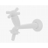 Torneira Para Tanque/Máquina Cross Branca 1/2 - 3/4 - 15cm - Tigre#SIMONLEX#