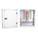 Quadro de Distribuição Acetinado de Chapa Sobrepor Din P/24 Disjun C/Barr 100A -Andaluz#SIMONLEX#
