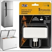 Disp Prot Surto Plugue 2p+T 10a P/ Geladeira E Freezer 220v - Pw