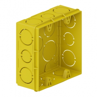 Caixa De Luz pvc 4 X 4 Amarela - Tigre#SIMONLEX#