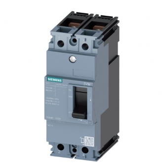 Disjuntor Caixa Moldada Bipolar 100A 36kA 230VCA - Siemens#SIMONLEX#