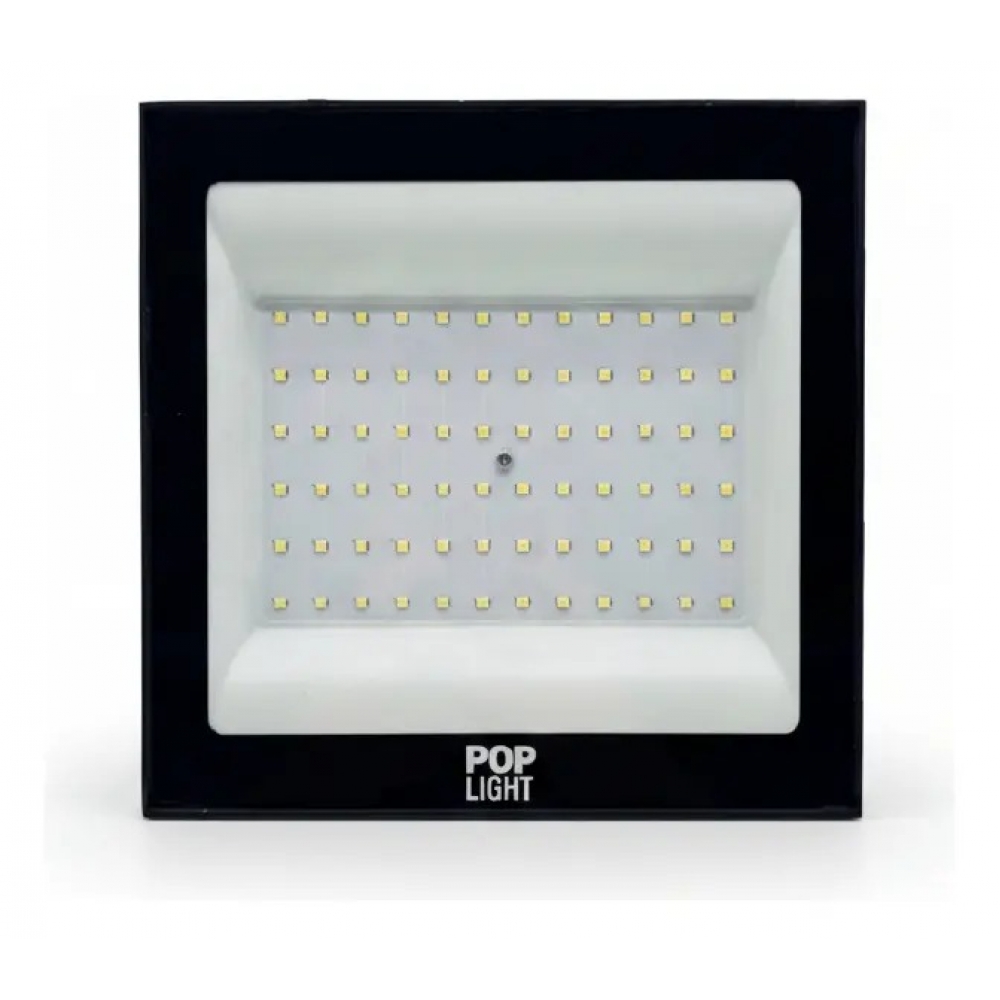 Led Refletor 100w Biv 6500k Slim - G-Light