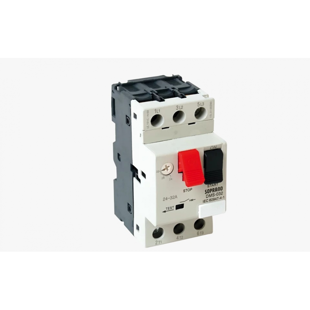 Disjuntor Motor 2,5-4,0A DMS032 - Soprano#SIMONLEX#