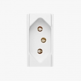 Duale Módulo Tomada 2P+T 10A - Soprano#SIMONLEX#