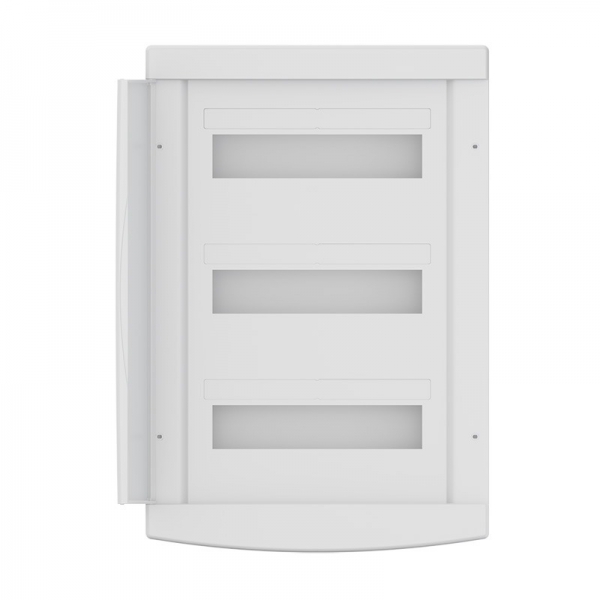 Quadro de Distribuição de Pvc Embutir Branco 27/36 Disjuntores Com Barramento - Tigre#SIMONLEX#