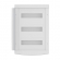 Quadro de Distribuição de Pvc Embutir Branco 27/36 Disjuntores Com Barramento - Tigre#SIMONLEX#