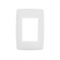Placa 2x4 3 Seções Pial Plus - branco - Legrand#SIMONLEX#