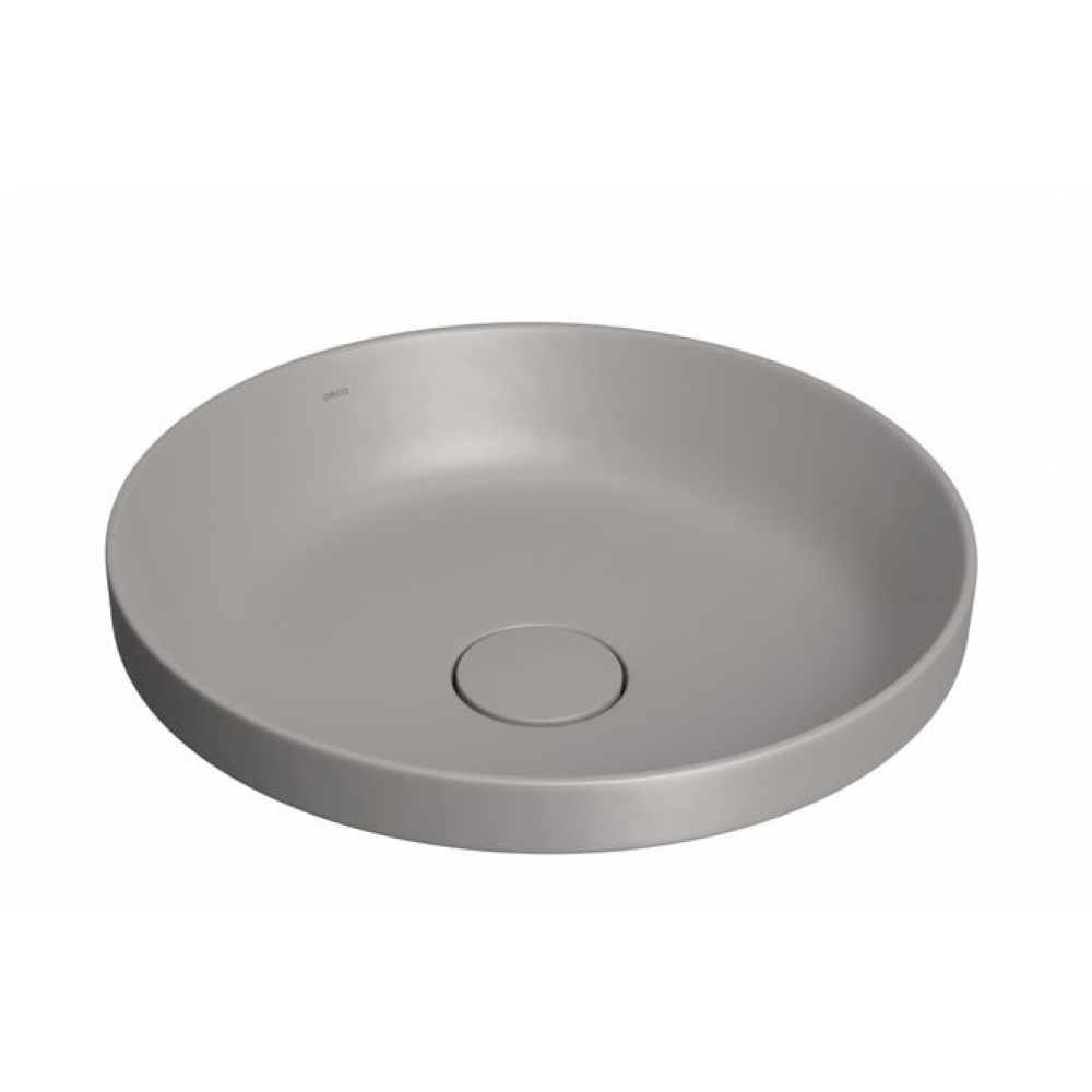 Cuba de Sobrepor Redondo 40cm Soft Antracite Deca#SIM#
