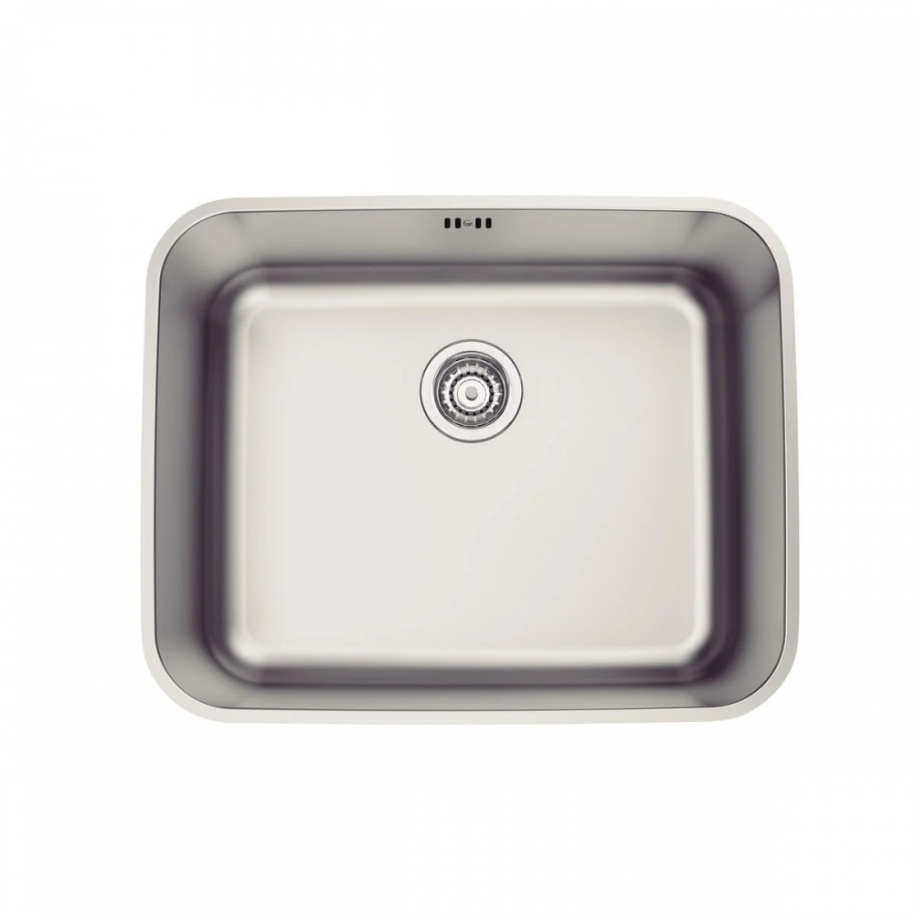 Cuba de Embutir de Inox Dora Retangular Acetinado 50x40x20 - Tramontina#SIM#