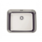 Cuba de Embutir de Inox Dora Retangular Acetinado 50x40x20 - Tramontina#SIM#