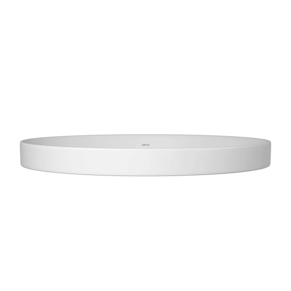 Cuba Slim De Sobrepor Redonda 40cm Branco - Deca#SIM#