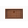 Cuba de Inox Quadrum 70x40x20,5 Rose - Tramontina#SIM#
