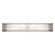 Canal Organizador em Aço Inox para Sobrepor com Acabamento Scotch Brite 105x18cm#SIM#