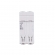 Disjuntor Bipolar 32A Din C Shb Gii 3kA - Soprano#SIMONLEX#