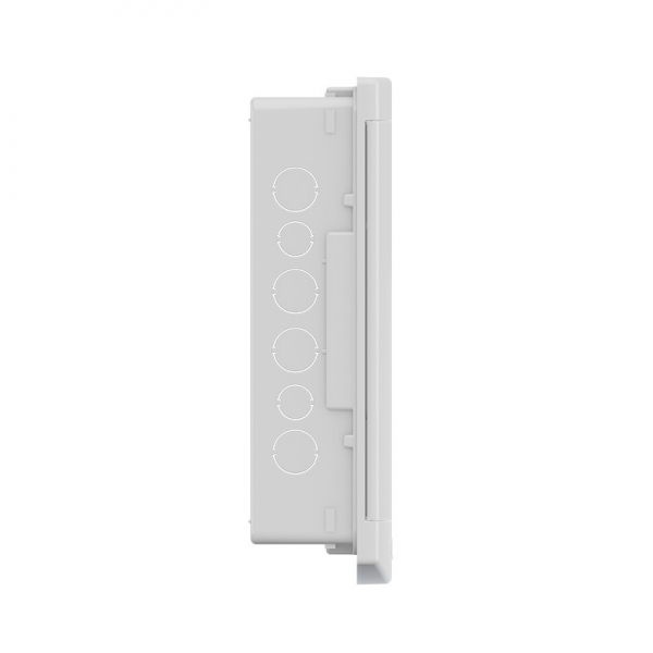 Quadro de Distribuição de Pvc Embutir Branco 18/24 Disjuntores Com Barramento - Tigre#SIMONLEX#