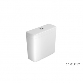 Bacia + Caixa Acoplada  Kit Completo Vogue Plus - Branco - Deca#SIM#