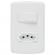 Duale Interruptor 1S Paralelo + 1 Tomada 2P+T 10A - Soprano#SIMONLEX#
