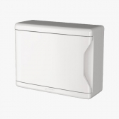 Quadro de Distribuição de Pvc Sobrepor Branco 6/8 Disjuntores Sem Barramento - Krona#SIMONLEX#
