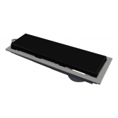 Ralo Linear 25cm Pvc Acabamento Preto#SIMONLEX#