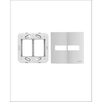 Brava Up Placa 4x4 1+1 Mod Sep C/ Suporte - Soprano