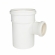 Tê de Redução 90°  Esg 75x50mm#SIMONLEX#