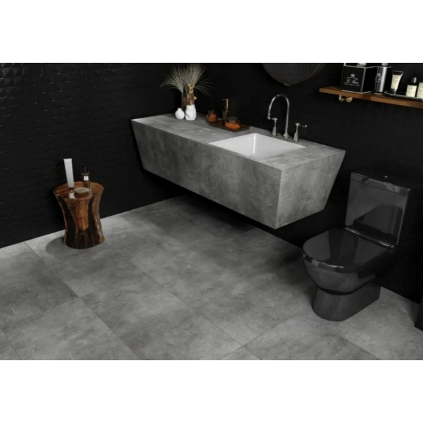 Porcelanato 50x100,7cm Sampa Floor Grey Hd Acetinado - Caixa Com 1,52 M2 - Itagres#SIMONLEX#