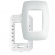 Fame Elegance Placa 4X2 Cega C/ Suporte#SIMONLEX#