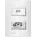 Brava Tomada 2p+T 10a + Carregador Usb - Soprano#SIMONLEX#