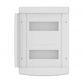 Quadro de Distribuição de Pvc Embutir Branco 12/16 Disjuntores Com Barramento - Tigre#SIMONLEX#