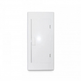 Quadro de Distribuição Acetinado de Chapa Embutir Din P/36 Disjun C/Barr 150A -Moratori#SIMONLEX#