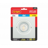 Spot LED Quadrado 4W 6500K Branco AUTOVOLT – Pop - G-Light#SIMONLEX#