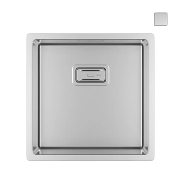 Cuba De Sobrepor/Embutir Inox Wish 40cm - Deca#SIM#
