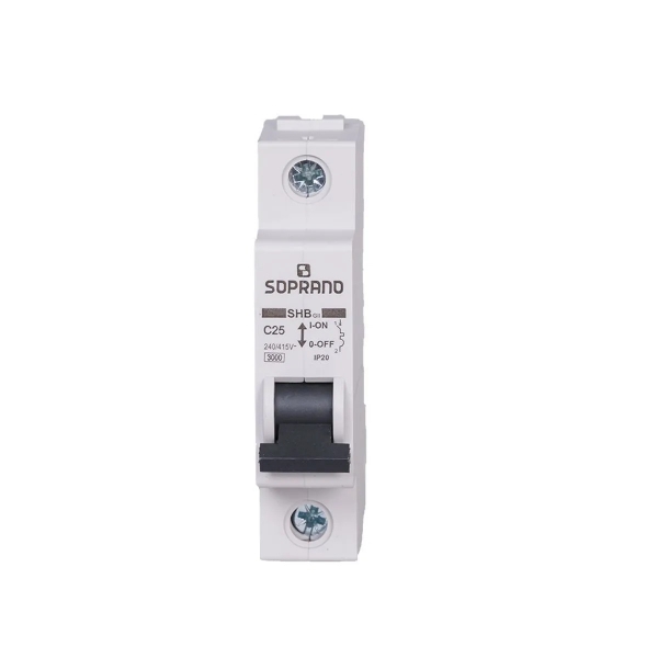 Disjuntor Unipolar 25A Din C Shb Gii 3kA - Soprano#SIMONLEX#