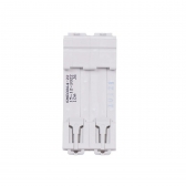 Disjuntor Bipolar 10A Din C Shb Gii 3kA - Soprano#SIMONLEX#