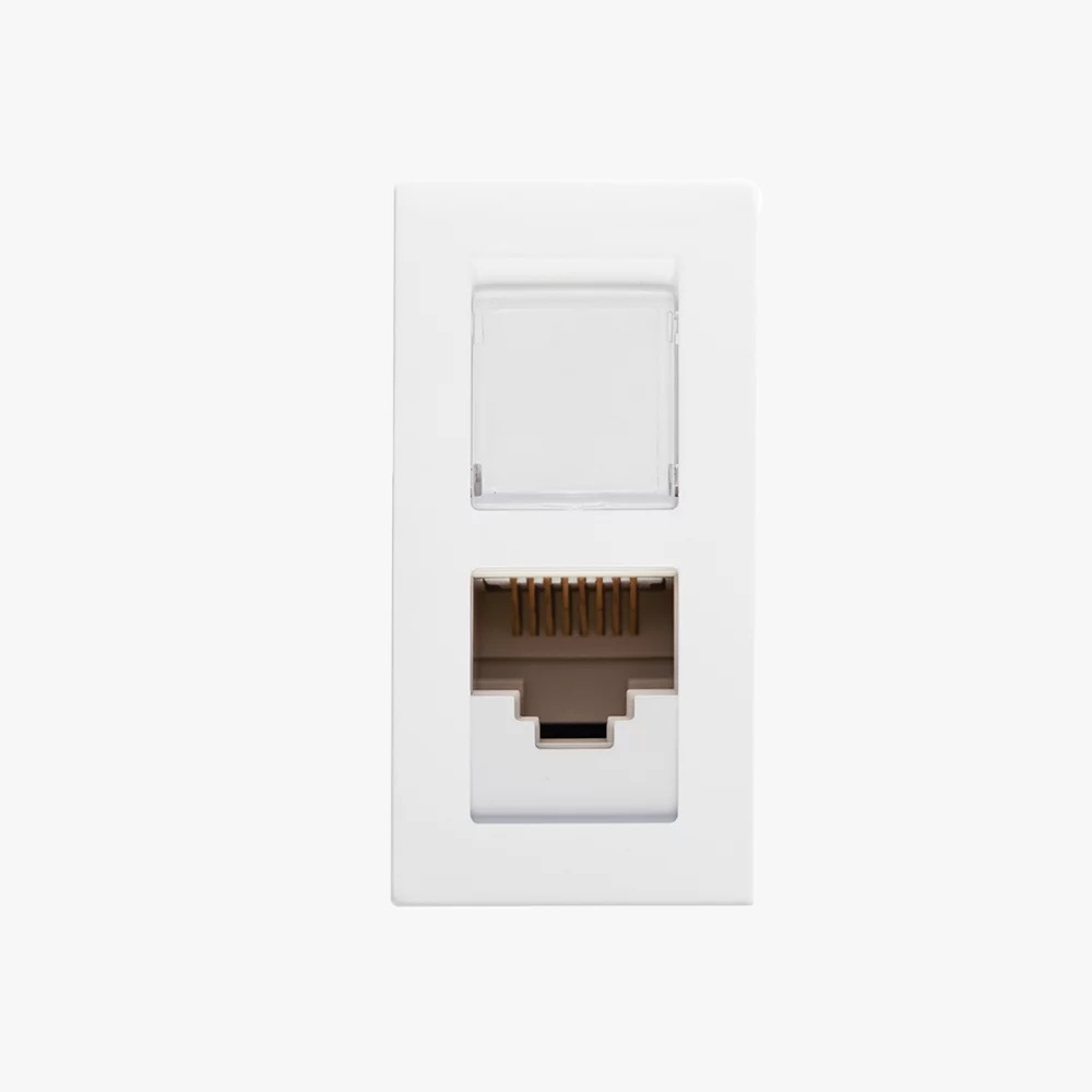 Revita Módulo Tomada RJ45 CAT5E BR - Soprano#SIMONLEX#