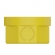Caixa Octogonal pvc 3 X 3  C/ Anel Amarela - Tigre#SIMONLEX#