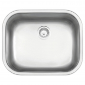 Cuba de embutir/sobrepor  Aria Maxi aço inox acetinado 50x40 Tramontina#SIMONLEX#