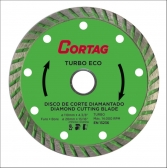 Disco Diamantado Turbo 110mm X 20mm Eco - Cortag