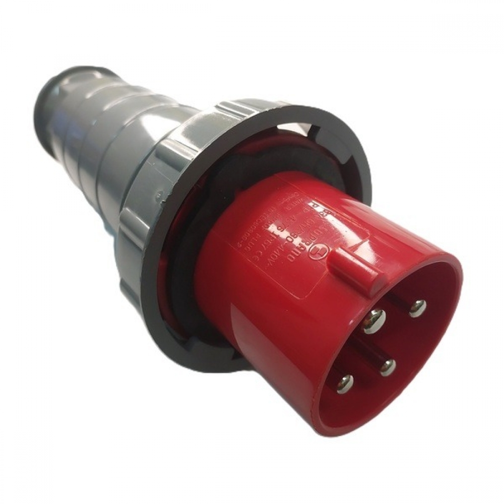 Plugue Macho 3P +T 63A - Soprano#SIMONLEX#