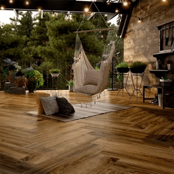Porcelanato 24,5x100,7 Kauai Bourbon Hd A Retificado - Caixa Com 1,48 m2 - Itagres#SIMONLEX#