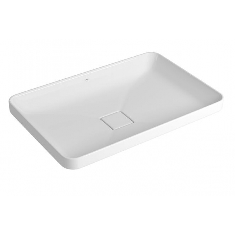 Cuba Slim De Sobrepor Retangular 60cm Branco - Deca#SIM#